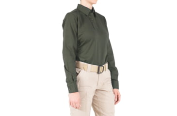 Image of First Tactical V2 Pro Performance Long Sleeve Shirt - Womens, OD Green, Small, R, 121015-830-S-R