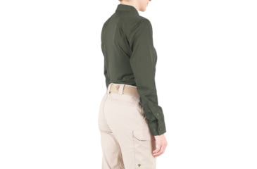 Image of First Tactical V2 Pro Performance Long Sleeve Shirt - Womens, OD Green, Small, R, 121015-830-S-R