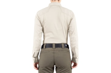 Image of First Tactical V2 Pro Performance Long Sleeve Shirt - Womens, Silver Tan, Small, R, 121015-065-S-R