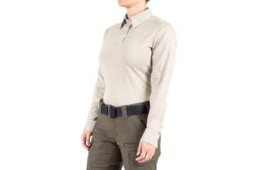 Image of First Tactical V2 Pro Performance Long Sleeve Shirt - Womens, Silver Tan, Small, R, 121015-065-S-R