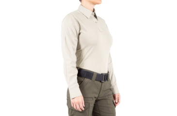 Image of First Tactical V2 Pro Performance Long Sleeve Shirt - Womens, Silver Tan, Small, R, 121015-065-S-R