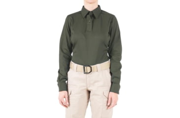 Image of First Tactical V2 Pro Performance Long Sleeve Shirt - Womens, Spruce Green, Large, R, 121015-812-L-R