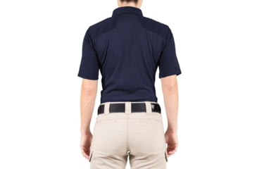 Image of First Tactical V2 Pro Performance Short Sleeve Shirt - Womens, Midnight Navy, Large, R, 122012-729-L-R