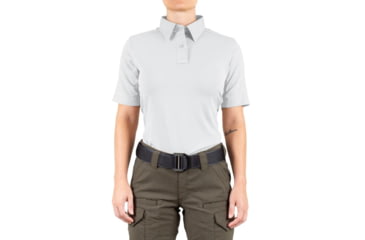 Image of First Tactical V2 Pro Performance Short Sleeve Shirt - Womens, White, Extra Small, R, 122012-010-XS-R