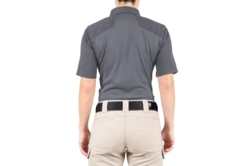 Image of First Tactical V2 Pro Performance Short Sleeve Shirt - Womens, Wolf Grey, 2XL, R, 122012-036-XXL-R