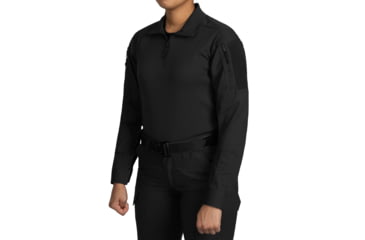 Image of First Tactical V2 Responder Long Sleeve Shirt - Womens, Regular, Black, Extra Small, 121031-019-XS-R