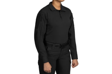 Image of First Tactical V2 Responder Long Sleeve Shirt - Womens, Regular, Black, Extra Small, 121031-019-XS-R