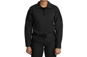Image of First Tactical V2 Responder Long Sleeve Shirt - Womens, Regular, Black, Extra Small, 121031-019-XS-R