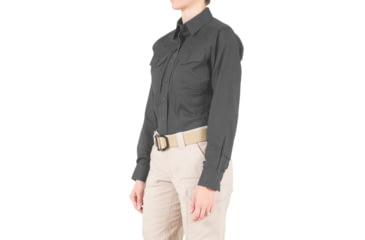 Image of First Tactical V2 Tactical Long Sleeve Shirt - Womens, Wolf Grey, Extra Large, R, 121006-036-XL-R