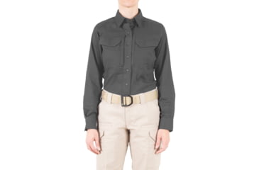 Image of First Tactical V2 Tactical Long Sleeve Shirt - Womens, Wolf Grey, Extra Large, R, 121006-036-XL-R