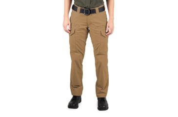 Image of First Tactical V2 Tactical Pant - Womens, Coyote Brown, Regular/28, 124011-181-28-R