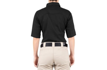 Image of First Tactical V2 Tactical Short Sleeve Shirt - Womens, Black, 2XL, 122007-019-XXL