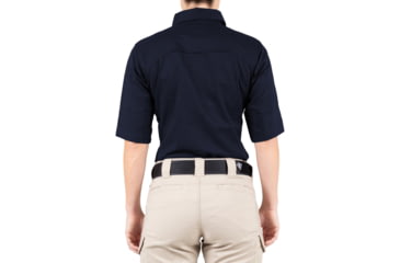 Image of First Tactical V2 Tactical Short Sleeve Shirt - Womens, Midnight Blue, 3XL, 122007-729-3XL