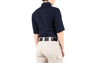Image of First Tactical V2 Tactical Short Sleeve Shirt - Womens, Midnight Blue, 3XL, 122007-729-3XL