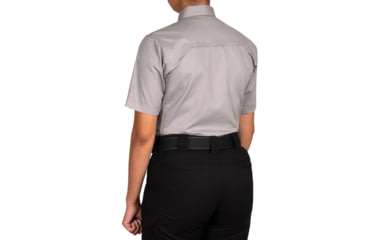 Image of First Tactical V2 Tactical Short Sleeve Shirt - Womens, Regular, Nickel Gray, Extra Large, 122007-083-XL-R
