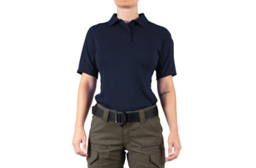 Image of First Tactical Performance Short Sleeve Polo - Women's, Midnight Navy, 3XL, 122509-729-3XL