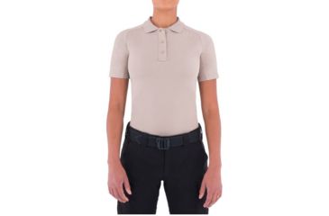 Image of First Tactical Womens Performance Ss Polo, Khaki, Extra Small 122509-055-XS