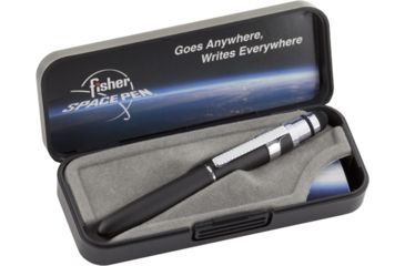 Image of Fisher Space Pen Bullet Grip Space Pen with Clip And Conductive Stylus, Black BG4CLS