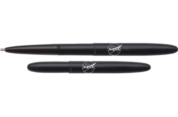 Image of Fisher Space Pen Bullet Space Pen w/ NASA Meatball Logo, Matte Black, 400B-NASAMB