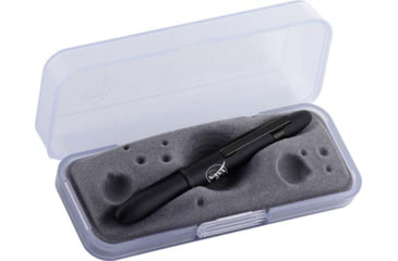 Image of Fisher Space Pen Bullet Space Pen w/ NASA Meatball Logo &amp; Pocket Clip, Matte Black, 400BCL-NASAMB