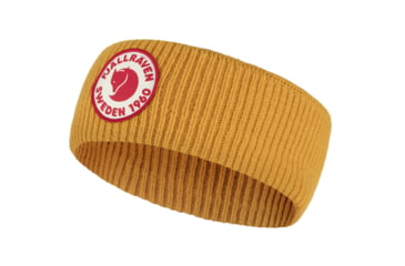 Image of Fjallraven 1960 Logo Headband, Mustard Yellow, One Size, F87082-161-OneSize