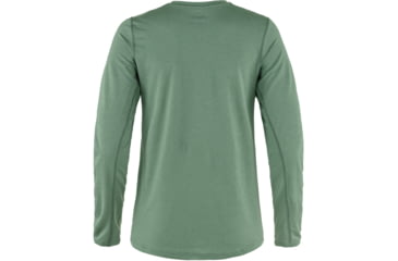 Image of Fjallraven Abisko Day Hike Long Sleeve - Womens, Patina Green, Extra Small, F14600161-614-XS