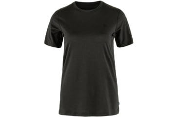 Image of Fjallraven Abisko Day Hike Short Sleeve - Womens, Black, 2XS, F84106-550-XXS