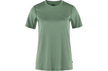 Image of Fjallraven Abisko Day Hike Short Sleeve - Womens, Patina Green, 2XS, F84106-614-XXS