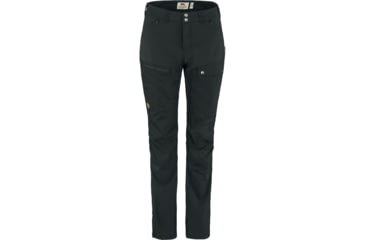 Image of Fjallraven Abisko Midsummer Trousers - Womens, Black, 46, F89827-550-46