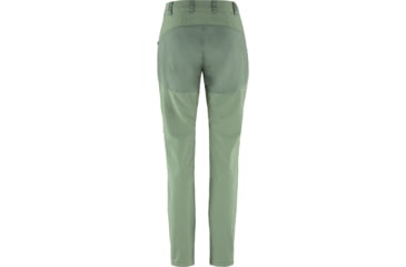 Image of Fjallraven Abisko Midsummer Trousers - Womens, Jade Green/Patina Green, 34, F89827-613-614-34
