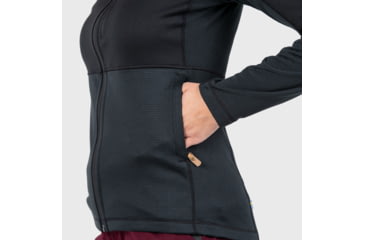 Image of Fjallraven Abisko Trail Fleece - Womens, Black, XS, F89589-550-XS