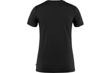 Image of Fjallraven Abisko Wool Short Sleeve - Womens, Black, Small, F84101-550-S