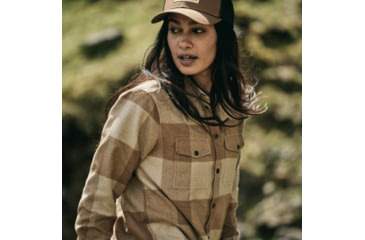 Image of Fjallraven Canada Shirt - Womens, Buckwheat Brown-Light Beige, Small, F90835-232-191-S