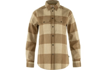 Image of Fjallraven Canada Shirt - Womens, Buckwheat Brown-Light Beige, Small, F90835-232-191-S