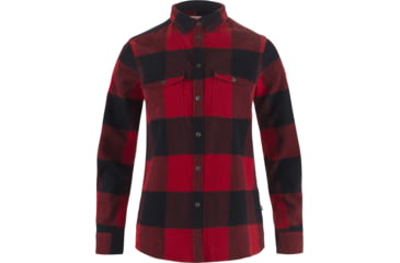 Image of Fjallraven Canada Shirt - Womens, Red, Large, 424357