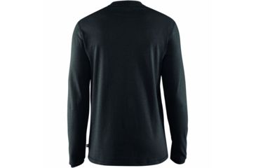 Image of Fjallraven Greenland Re-Cotton Buttoned Long Sleeve - Mens, Dark Navy, Extra Small, F87213-555-XS