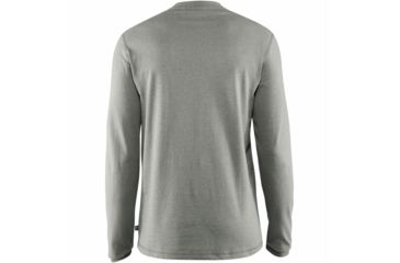 Image of Fjallraven Greenland Re-Cotton Buttoned Long Sleeve - Mens, Grey, 2XL, F87213-20-XXL