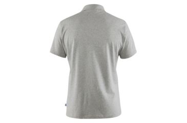 Image of Fjallraven Greenland Re-Cotton Polo Shirt - Mens, Grey, Medium, F87215-20-M