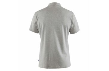 Image of Fjallraven Greenland Re-Cotton Polo Shirt - Mens, Grey, 2XL, F87215-20-XXL