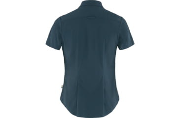 Image of Fjallraven High Coast Lite Short Sleeve Shirt - Womens, Navy, Small, F87037-560-S