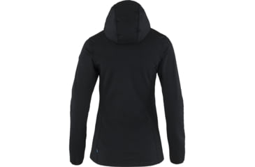 Image of Fjallraven Keb Fleece Hoodie - Womens, Black, Medium, F89765-550-M