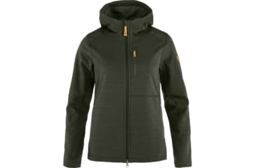 Image of Fjallraven Keb Fleece Hoodie - Womens, Deep Forest, 2XS, F86990-662-XXS