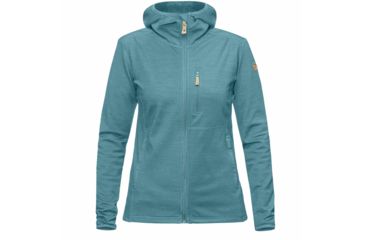 Image of Fjallraven Keb Fleece Hoodie - Womens, Lagoon, Medium, F89765-506-M