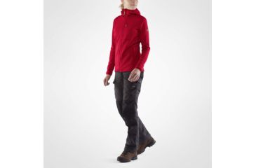 Image of Fjallraven Keb Fleece Hoodie - Womens, Lava, Large, F89765-335-L