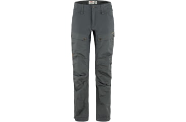 Image of Fjallraven Keb Trekking Trousers - Womens, Short Inseam, Basalt, 44/Short, F86706-050-44/S
