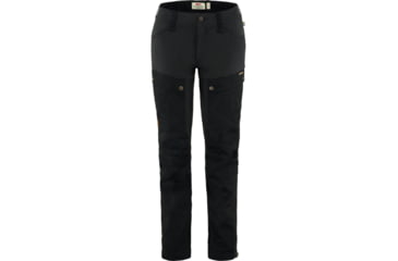 Image of Fjallraven Keb Trekking Trousers - Womens, Short Inseam, Black, 36/Short, F86706-550-36/S