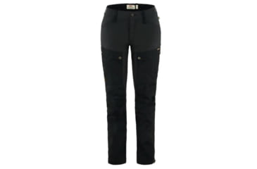 Image of Fjallraven Keb Trousers Curved - Womens, Regular Inseam, Black, 34/Regular, F86705-550-34/R