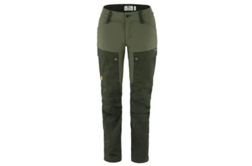Image of Fjallraven Keb Trousers Curved - Womens, Regular Inseam, Deep Forest/Laurel Green, 48/Regular, F86705-662-625-48/R