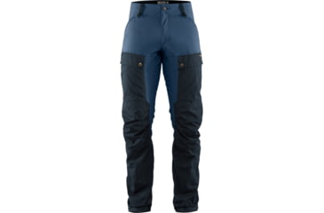 Image of Fjallraven Keb Trousers - Mens, Regular Inseam, Dark Navy/Uncle Blue, 58/Regular, F87176-555-520-58/R