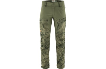 Image of Fjallraven Keb Trousers - Mens, Regular Inseam, Green Camo/Laurel Green, 50/Regular, F87176-626-625-50/R